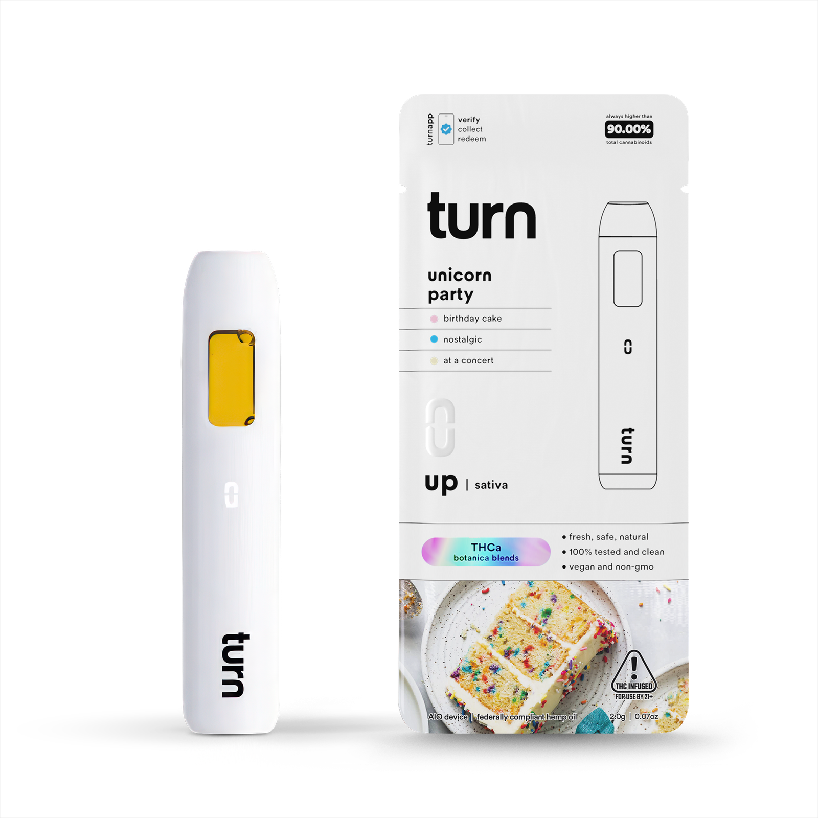 Turn - 2G THCa Unicorn Party (Sativa)